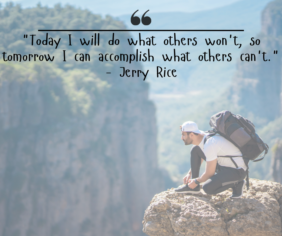 Monday Fitness Motivation Quotes - Jerry Rice