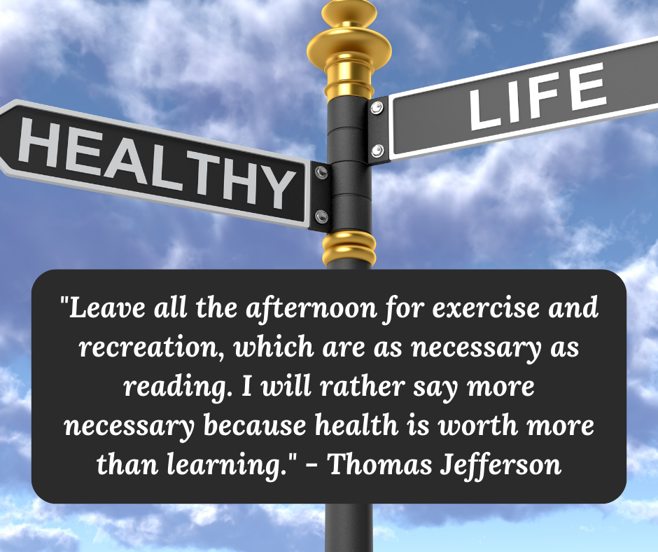Monday Fitness Motivation Quotes - Thomas Jefferson